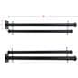 Trapeze banner sign mounted hardware kits with half dome finials 