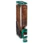 5-Gallon Gravity Coffee Bean Dispenser Is Clear With Green Accents