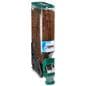 5-Gallon Gravity Coffee Bean Dispenser Is Clear With Green Accents