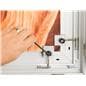 4’ x 8’ Silver Banner Stretching Frame Holds Canvas Edges