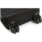 Poster TV stand includes travel case with wheels 