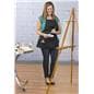 Uniform Black Bib Apron 