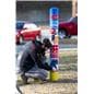 custom bollard cover with elastic opening
