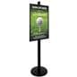 Poster Display Stand With 24" x 36" Snap Frame