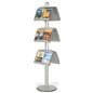 Double-sided Literature Stand