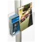 Acrylic Brochure Holder with Removable Dividers