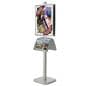 poster literature stand
