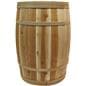Covered Cedar Barrel