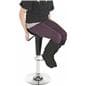 Trade Show Chair with Chrome Foot Rest