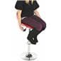 Red Bar Stool with Pneumatic Lift