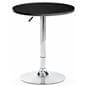 Hydraulic Bar Table with Chrome Base