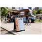 plastic sandwich board signs for menus