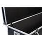 Sturdy plywood paneled oversize trade show storage trunk