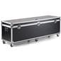 Utility case with center wheels for added support