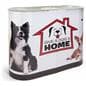 Portable cardboard booth display counter with custom graphics for advertising