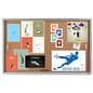 enclosed bulletin board