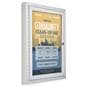 This enclosed aluminum bulletin board is made of aluminum 