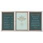 This enclosed 96 x 48 cork board has a powder coated finish