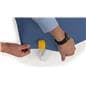 Bar height spandex table cover with elastic hemmed stitching 