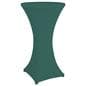 Forest green stretch highboy cover with reinforced foot pockets