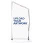Crystal corporate trophy with easy upload your personalized artwork ability