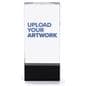 Crystal rectangle participation trophy with upload your artwork capabilities