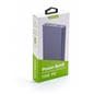 Black high capacity logo power bank with non-branded gift box 