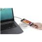 Branded Qi phone charging mat with 4 inch diameter