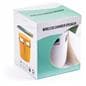 White promotional wireless charger with Bluetooth speaker and gift box