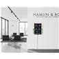 Replacement graphics for CHR17_ChargeStation wall mounted in an architecture firm