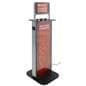 Phone charging station kiosk with 12 device charging capacity