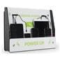 Black Wall Mount Mobile Charging Kiosk
