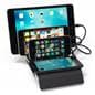 4 port USB charger dock with wireless pad for multi-charging functionality  