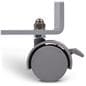 Locking Multiple Tablet Charging Station Wheel