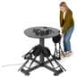 Charing table with chairs and folding design