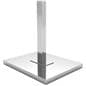2 way clothing rack with a solid weighted base