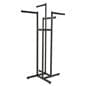 4 way clothing rack with steel frame construction