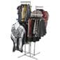 Retail 4-Way Clothing Rack
