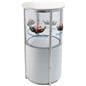 Clear custom panels for twist displays in TWST counter