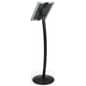 Angled Pedestal Sign with Curved Post