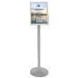 Display Sign Stand with floor standing orientation