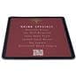 Portrait Displayed 18 x 24 Counter Mat Sign Holder