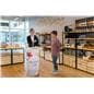 Pop up counter with lightweight design of 15 pounds