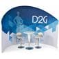 Trade Show Furniture and Graphics Set for Comfortable Conventions