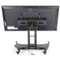 Confidence monitor stand with cable management