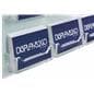 Business Card Rack with Custom Header, Personalized Printing