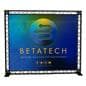 10’ truss trade show booth in black