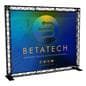 10’ truss trade show booth with portable design
