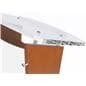 Customized Public Speaking Lectern with Large Reading Surface