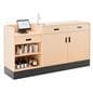 2-piece cash wrap offers lots of room for merchandise or supplies